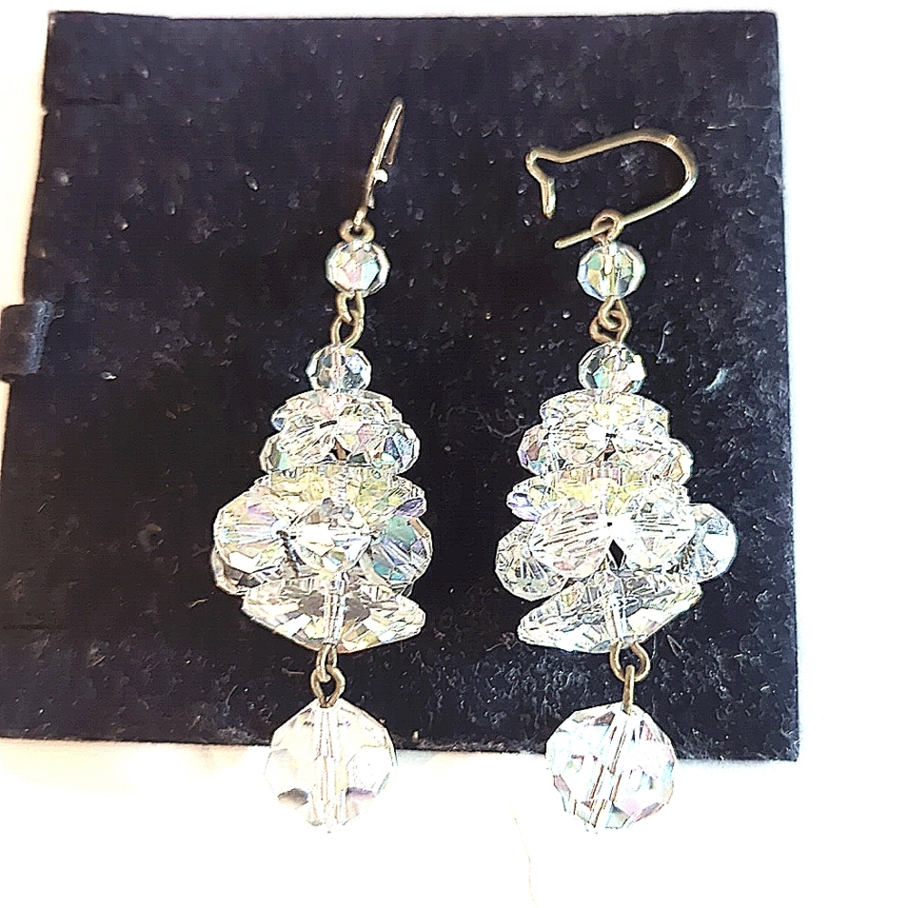 Vintage crystal earings
